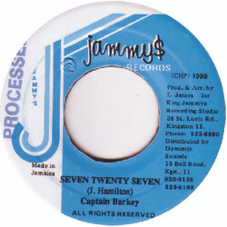 Captain Barkey Seven Twenty Seven USED VINYL 7INCH