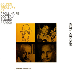 Guillaume Apollinaire / Jean Cocteau / Paul Éluard / Louis Aragon Golden Treasury Of Apollinaire, Cocteau, Éluard, Aragon Vinyl LP USED