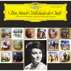 Rita Streich Volkslieder Der Welt = Folksongs Of The World = Chansons Populaires Du Monde Vinyl LP USED