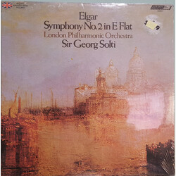 Sir Edward Elgar / The London Philharmonic Orchestra / Georg Solti Symphony No.2 Vinyl LP USED