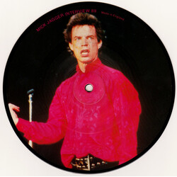 Mick Jagger Interview 89 USED VINYL 7INCH SINGLE PICTURE DISC UNOFFICIAL RELEASE