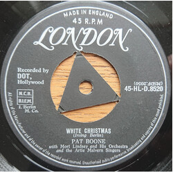 Pat Boone White Christmas USED VINYL 7INCH 45 RPM SINGLE