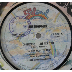 Metropolis (5) / The Salsoul Orchestra I Love New York / West Side Story (Medley) Vinyl 12" USED