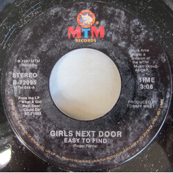 Girls Next Door Easy To Find. USED VINYL 7INCH 45 RPM SINGLE