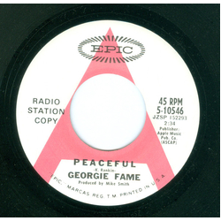 Georgie Fame Peaceful Vinyl 7" USED