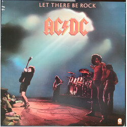 AC/DC Let There Be Rock Vinyl LP USED