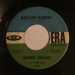 Donnie Brooks Round Robin / Doll House USED VINYL 7INCH 45 RPM SINGLE