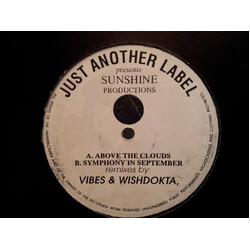 Sunshine Productions Above The Clouds / Symphony In September (Remixes) USED VINYL 12INCH 33 S RPM REPRESS
