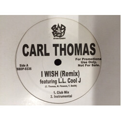 Carl Thomas I Wish (Remix) USED VINYL 12INCH 33 S RPM PROMO
