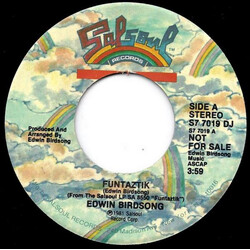 Edwin Birdsong Funtaztik USED VINYL 7INCH PROMO