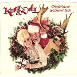Kenny Rogers / Dolly Parton Christmas Without You USED VINYL 7INCH 45 RPM