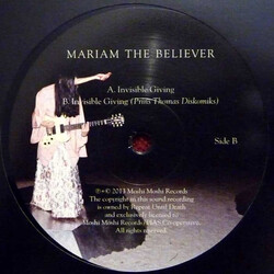 Mariam The Believer Invisible Giving USED VINYL 12INCH