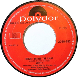 Verity (4) Bright Shines The Light Vinyl 7" USED
