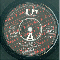 Fischer-Z The Worker Vinyl 7" USED