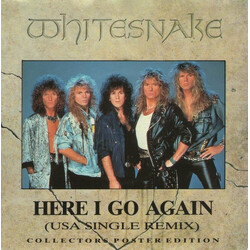 Whitesnake Here I Go Again (USA Single Remix) USED VINYL 7INCH 45 RPM SINGLE SIDED SINGLE