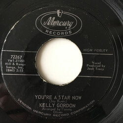 Kelly Gordon You're A Star Now / Take A Letter Miss Jones USED VINYL 7INCH 45 RPM SINGLE MONO