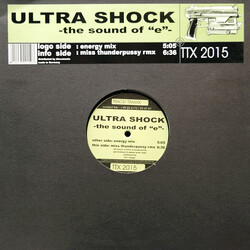 Ultra Shock The Sound Of "E" USED VINYL 12INCH 45 RPM