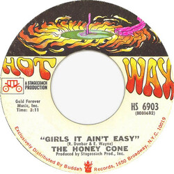 Honey Cone Girls It Ain't Easy / The Feeling's Gone USED VINYL 7INCH 45 RPM SINGLE
