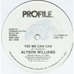 Alyson Williams Yes We Can Can VINYL 12" USED