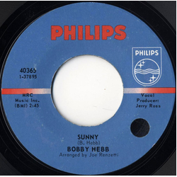 Bobby Hebb Sunny Vinyl 7" USED