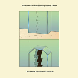Bernard Grancher / Laetitia Sadier L'immodéré Bien-être de L'imbécile USED VINYL 7INCH 45 RPM LIMITED EDITION