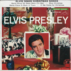 Elvis Presley Elvis Sings Christmas Songs USED VINYL 7INCH 45 RPM EP