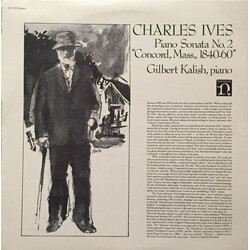Charles Ives / Gilbert Kalish Piano Sonata No. 2 "Concord, Mass., 1840-60" Vinyl LP USED