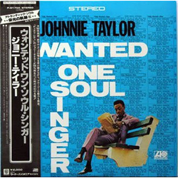 Johnnie Taylor Wanted One Soul Singer Vinyl LP USED