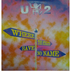 U Dance 2 Where The Streets Have No Name USED VINYL 12INCH