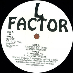 L Factor Simply Acid Vinyl USED