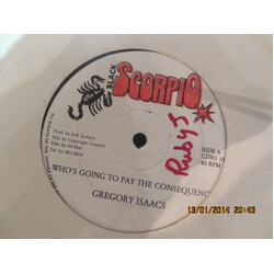 Gregory Isaacs Who's Going To Pay The Consequence Vinyl 12" USED