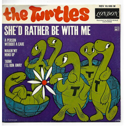 The Turtles She'd Rather Be With Me USED VINYL 7INCH 45 RPM EP