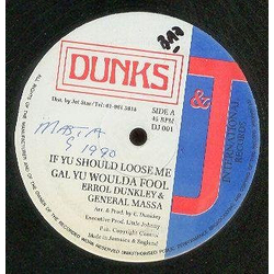 Errol Dunkley / General Massa / Bucky Ranks If Yu Should Loose Me Gal Yu Woulda Fool / Domestic Man Vinyl 12" USED