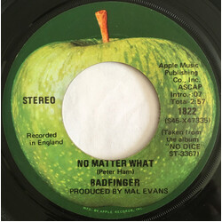 Badfinger No Matter What USED VINYL 7INCH SINGLE REISSUE
