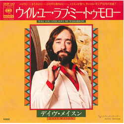 Dave Mason Will You Still Love Me Tomorrow USED VINYL 7INCH SINGLE 45 RPM
