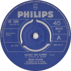 Brian Hyland Holiday For Clowns USED VINYL 7INCH 45 RPM SINGLE MONO