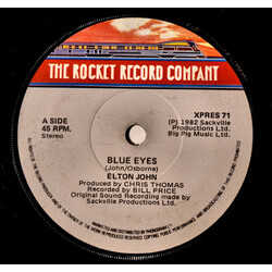 Elton John Blue Eyes USED VINYL 7INCH 45 RPM SINGLE