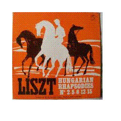 Franz Liszt / Orchester Der Wiener Staatsoper / Hiroyuki Iwaki Hungarian Rhapsodies No. 2,5,6,12,15 Vinyl LP USED