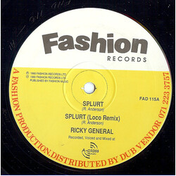 Ricky General / Sly Dunbar / Leroy "Mafia" Heywood Splurt / Poison Vinyl 12" USED