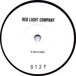 Red Light Company Arts & Crafts USED VINYL 7INCH 45 RPM SINGLE NUMBERED