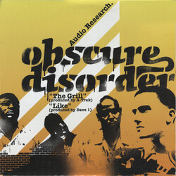 Obscure Disorder The Grill / Like USED VINYL 12INCH 33 S RPM