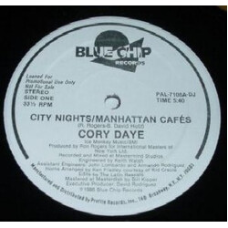 Cory Daye City Nights / Manhattan Cafés USED VINYL 12INCH 33 S RPM PROMO