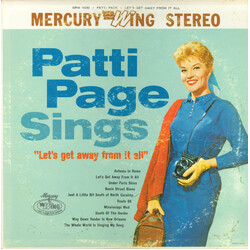 Patti Page Let's Get Away From It All Vinyl LP USED