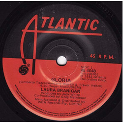 Laura Branigan Gloria USED VINYL 7INCH 45 RPM SINGLE