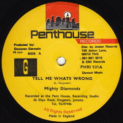 The Mighty Diamonds / Chalice (3) Tell Me Whats Wrong / Righteous People Vinyl 12" USED