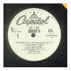MC Tab / Rob Base No Competition / I Wanna Rock USED VINYL 12INCH PROMO