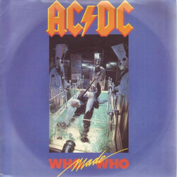 AC/DC Who Made Who USED VINYL 7INCH 45 RPM SINGLE STEREO