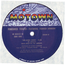Finished Touch The Down Sound / Need To Know You Better USED VINYL 12INCH SINGLE 33 S RPM