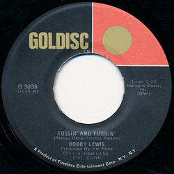 Bobby Lewis Tossin' And Turnin' / One Track Mind USED VINYL 7INCH 45 RPM SINGLE