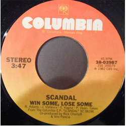 Scandal (4) Win Some, Lose Some USED VINYL 7INCH